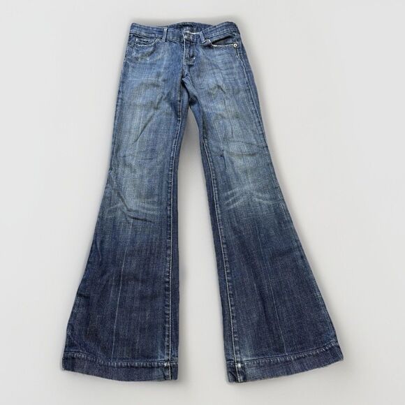 Citizens of Humanity Faye 003 Low Waist Flare Womens 27 Made In USA Boho - Picture 1 of 11